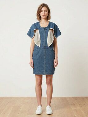 Cosmic wonder Japan deconstructed denim dress
